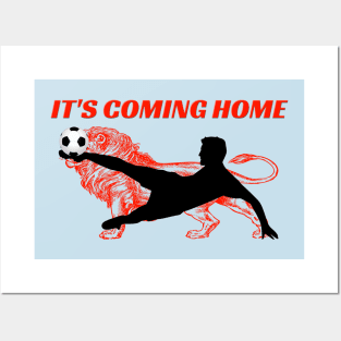 It's Coming Home, English Football, England Team Posters and Art